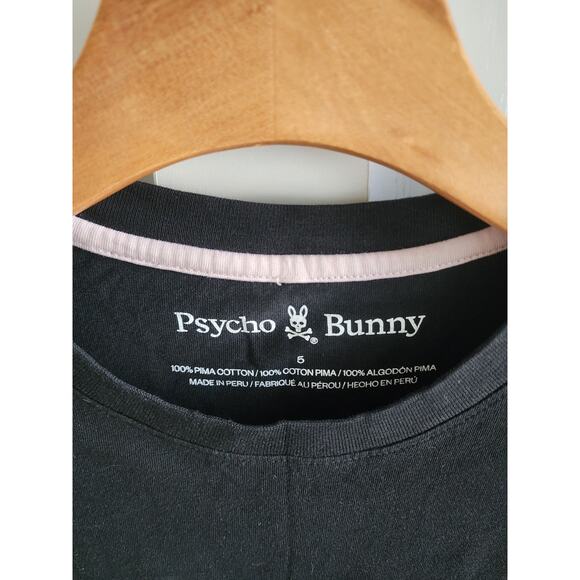 Psycho Bunny Men's Leonard Pima Cotton Logo Graphic Tee Size 5 (medium) palm - Picture 4 of 8